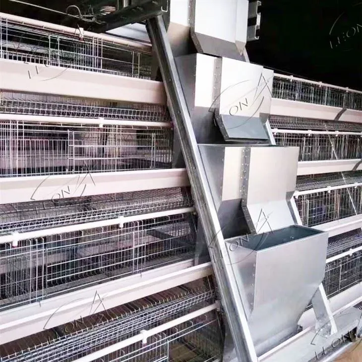 A-Type Automated Layer Cage System For Commercial Egg Production factory