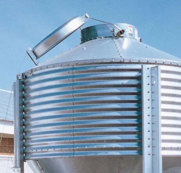 Custom Capacity Galvanized Steel Poultry Feed Silo best