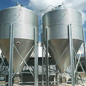 Feed Silo For Chicken Raising
