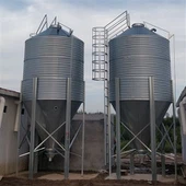 Grain Feeding Silo For Poultry House